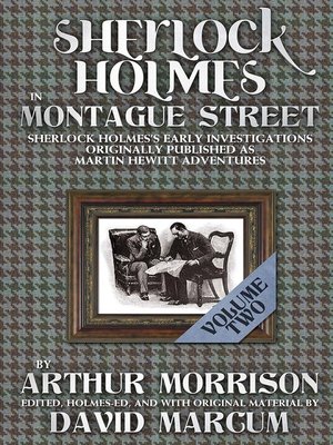 cover image of Sherlock Holmes In Montague Street Volume 2